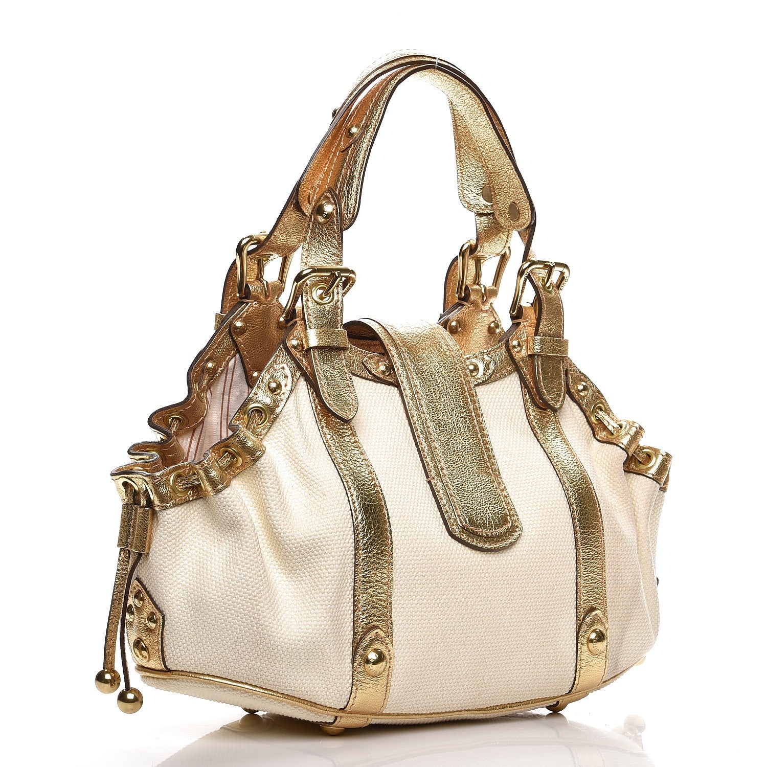 Louis Vuitton Antigua Theda GM Gold 3 of 9