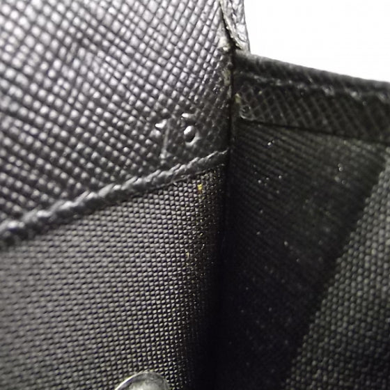Saffiano Continental Wallet Black