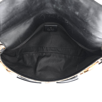 Gucci Tom Ford Monogram Horsebit Web Clutch Purple 6 of 11