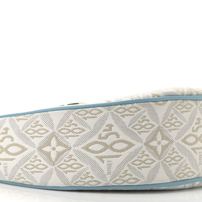 Louis Vuitton Jacquard Since 1854 Loop White Blue 8 of 10