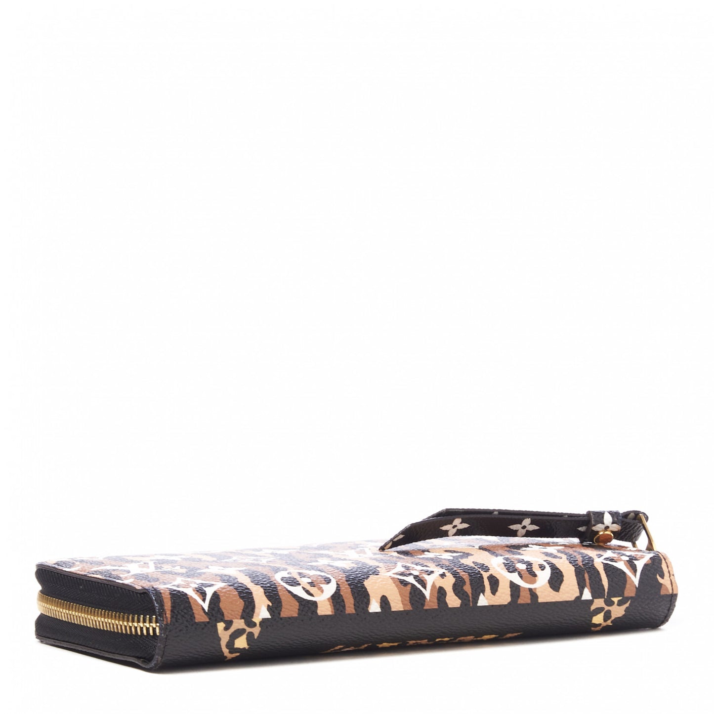 Monogram Giant Jungle Zippy Wallet Black