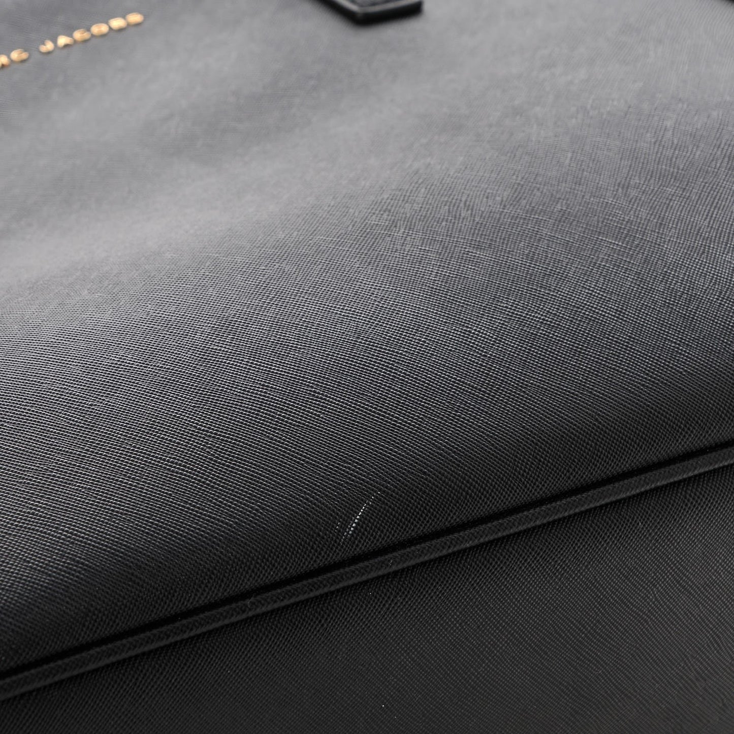 Saffiano Shopper Tote Black