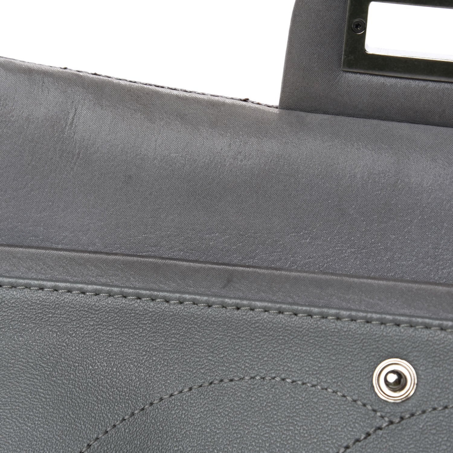 Chanel Caviar Iridescent Calfskin 2.55 Reissue 226 Flap Brown Grey 15 of 19