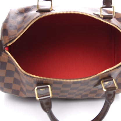 Louis Vuitton Damier Ebene Speedy 30 5 of 11