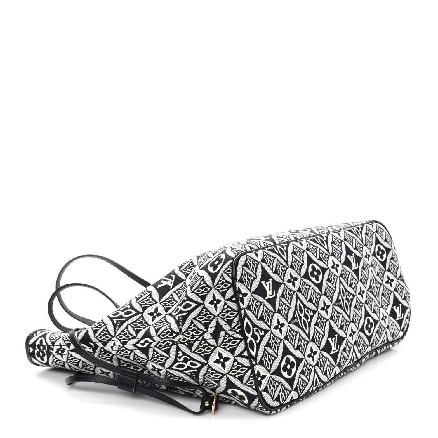 Louis Vuitton Jacquard Since 1854 Neverfull MM Grey 4 of 10