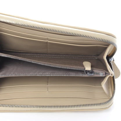 Bottega Veneta Nappa Intrecciato Zip Around Wallet Mink Multicolor 5 of 8