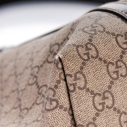 Gucci GG Plus Monogram Tattoo Heart Medium Joy Tote Dark Brown 10 of 11