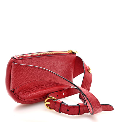 Prada Vitello Daino Small Belt Bag Rosso 3 of 9