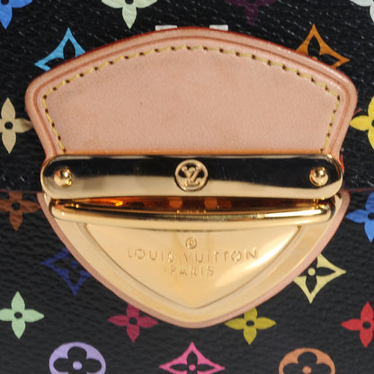 Louis Vuitton Monogram Multicolor Joey Wallet Black Grenade 3 of 8