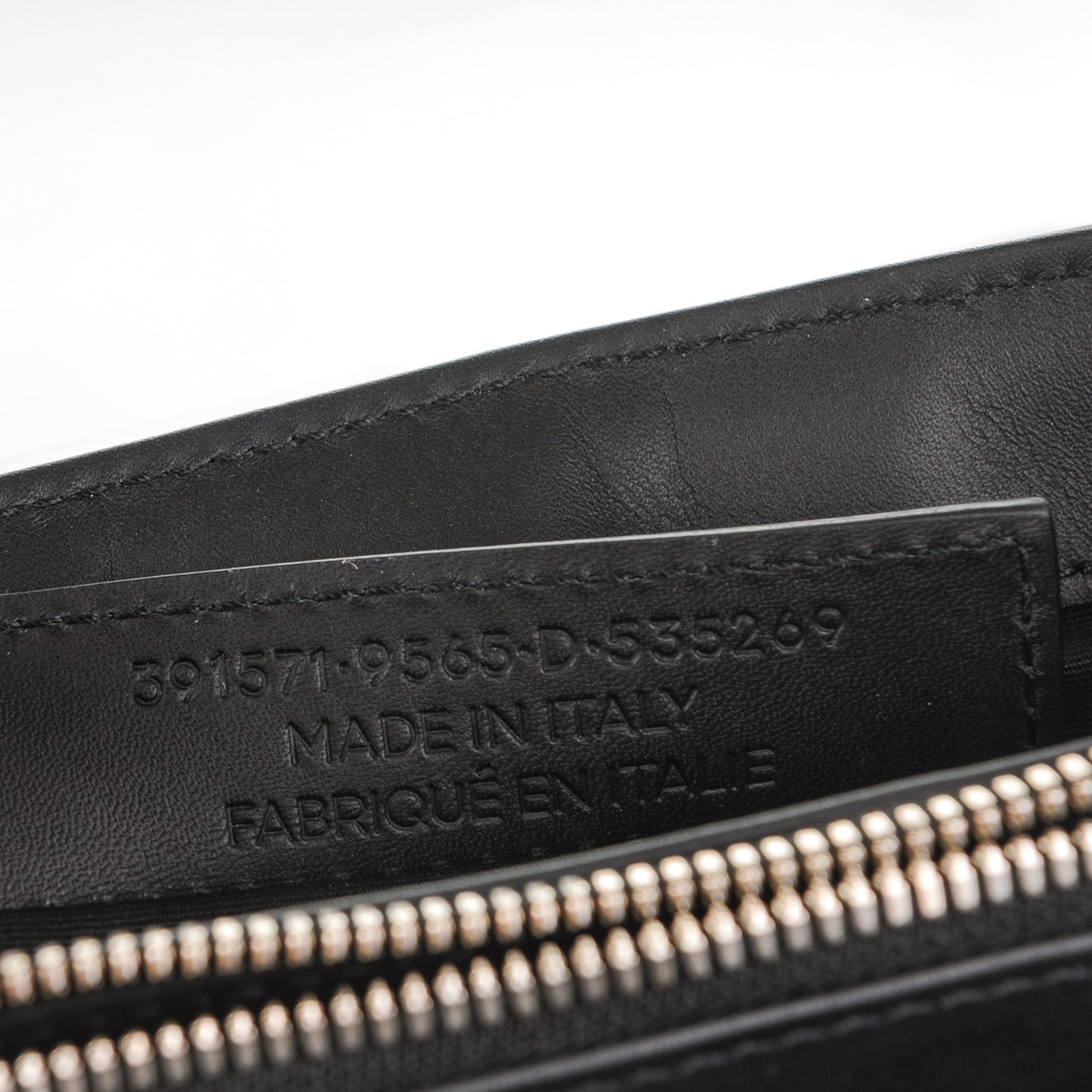 Raffia Calfskin Le Dix Mini Soft Cartable Crossbody Bag Black