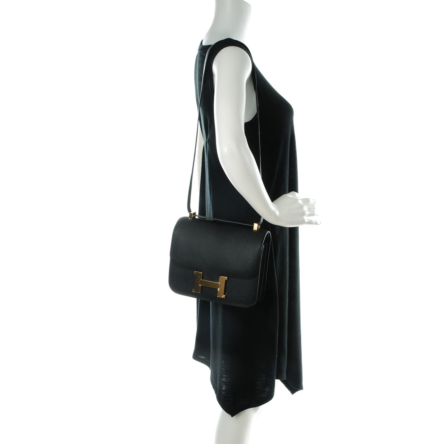 Hermes Epsom Constance 24 Black 2 of 14