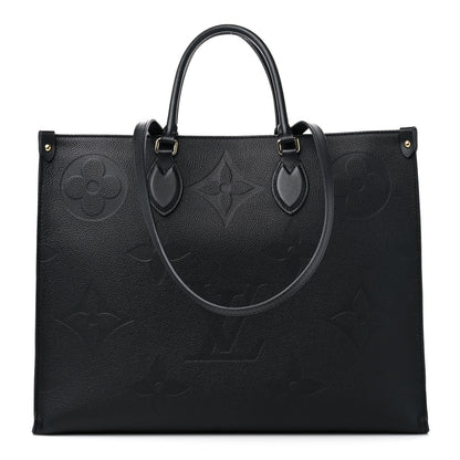 Louis Vuitton Empreinte Monogram Giant Onthego GM Black 1 of 12