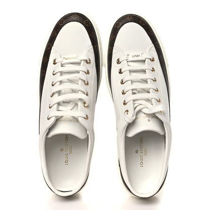 Louis Vuitton Monogram Womens Stellar Open Back Sneakers 39 White 6 of 9
