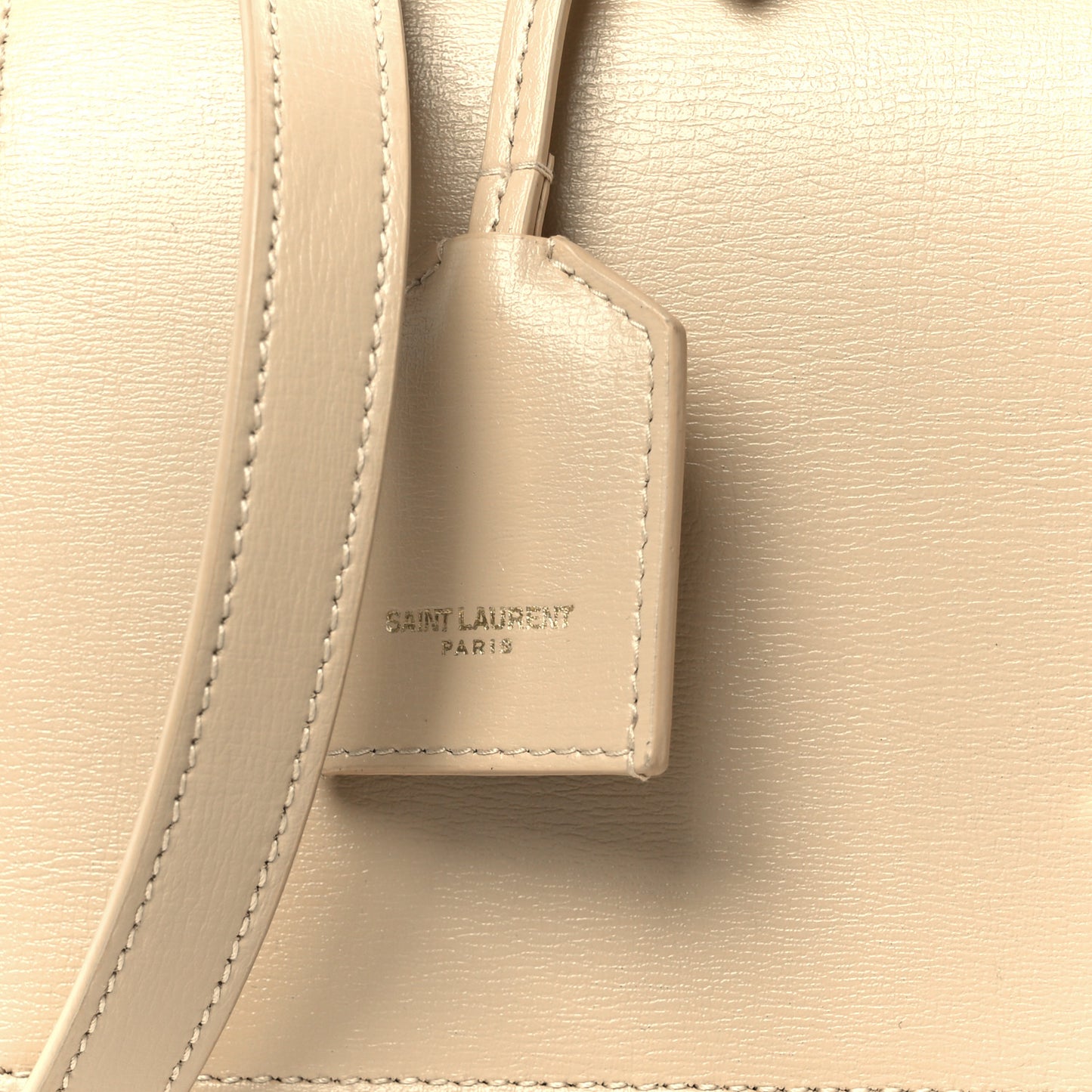 Smooth Calfskin Medium Monogram Sunset Satchel Satchel Avorio