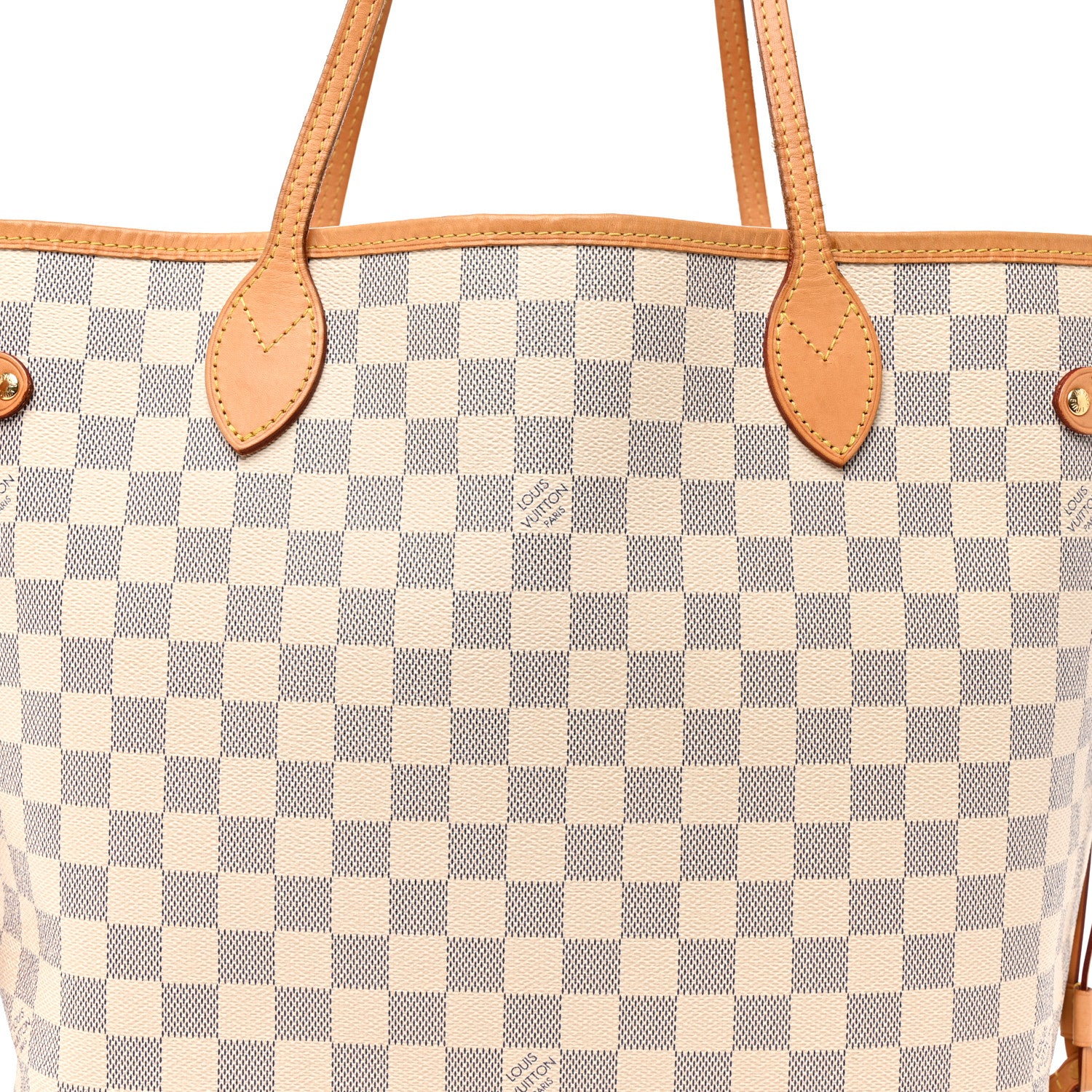 Louis Vuitton Damier Azur Neo Neverfull MM Rose Ballerine 1701462