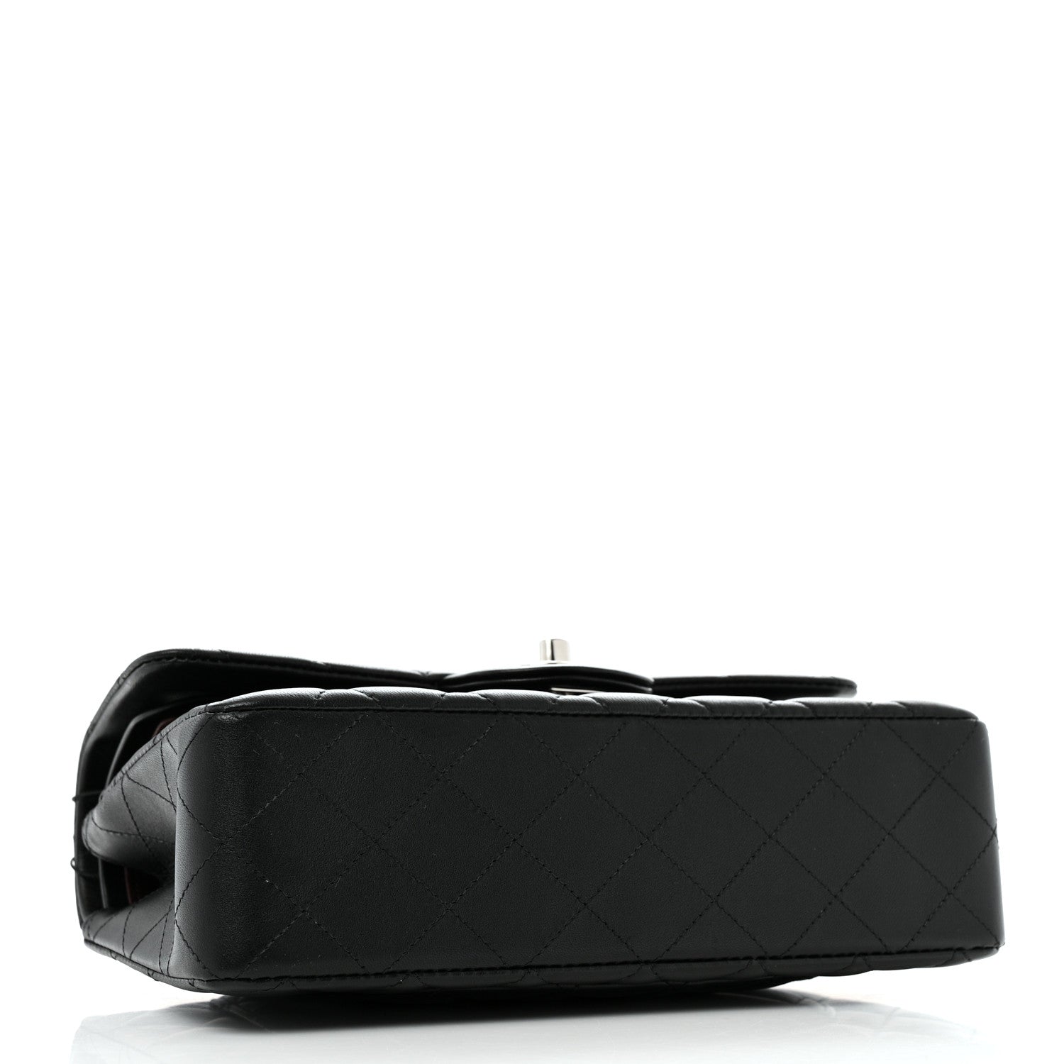 Chanel Lambskin Quilted Small Double Flap Black 4 of 11