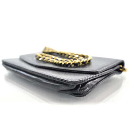 Chanel Caviar Wallet on Chain Black 3 of 8