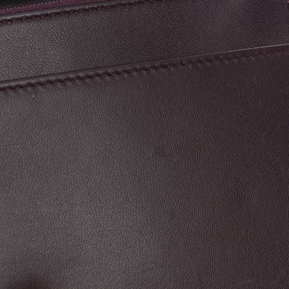 Chanel Velvet Metiers D'Art Wallet On Chain WOC Burgundy 12 of 12