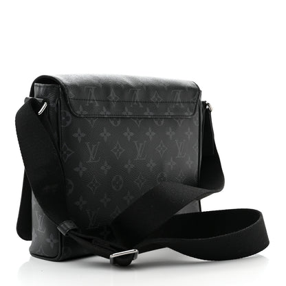 Louis Vuitton Monogram Eclipse District PM NM Black 3 of 10