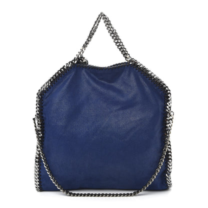 Stella McCartney Shaggy Deer Falabella Fold Over Tote Blue 1 of 9