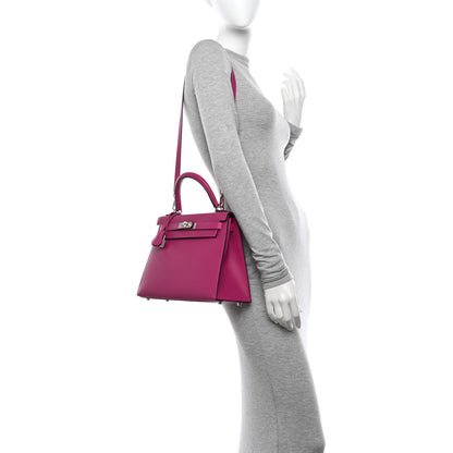 Hermes Epsom Kelly Sellier 28 Rose Pourpre 2 of 15