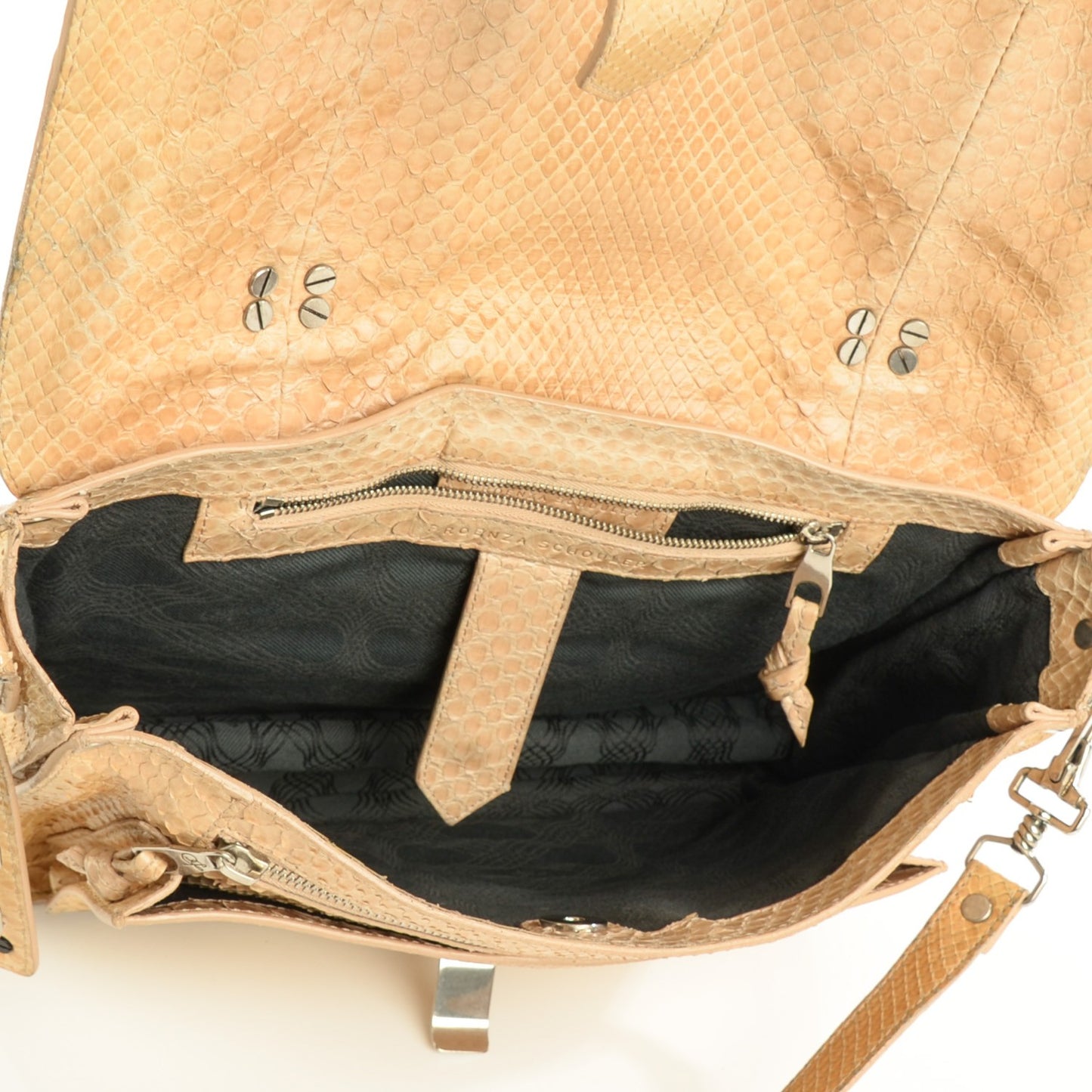 Python PS1 Large Satchel Gold