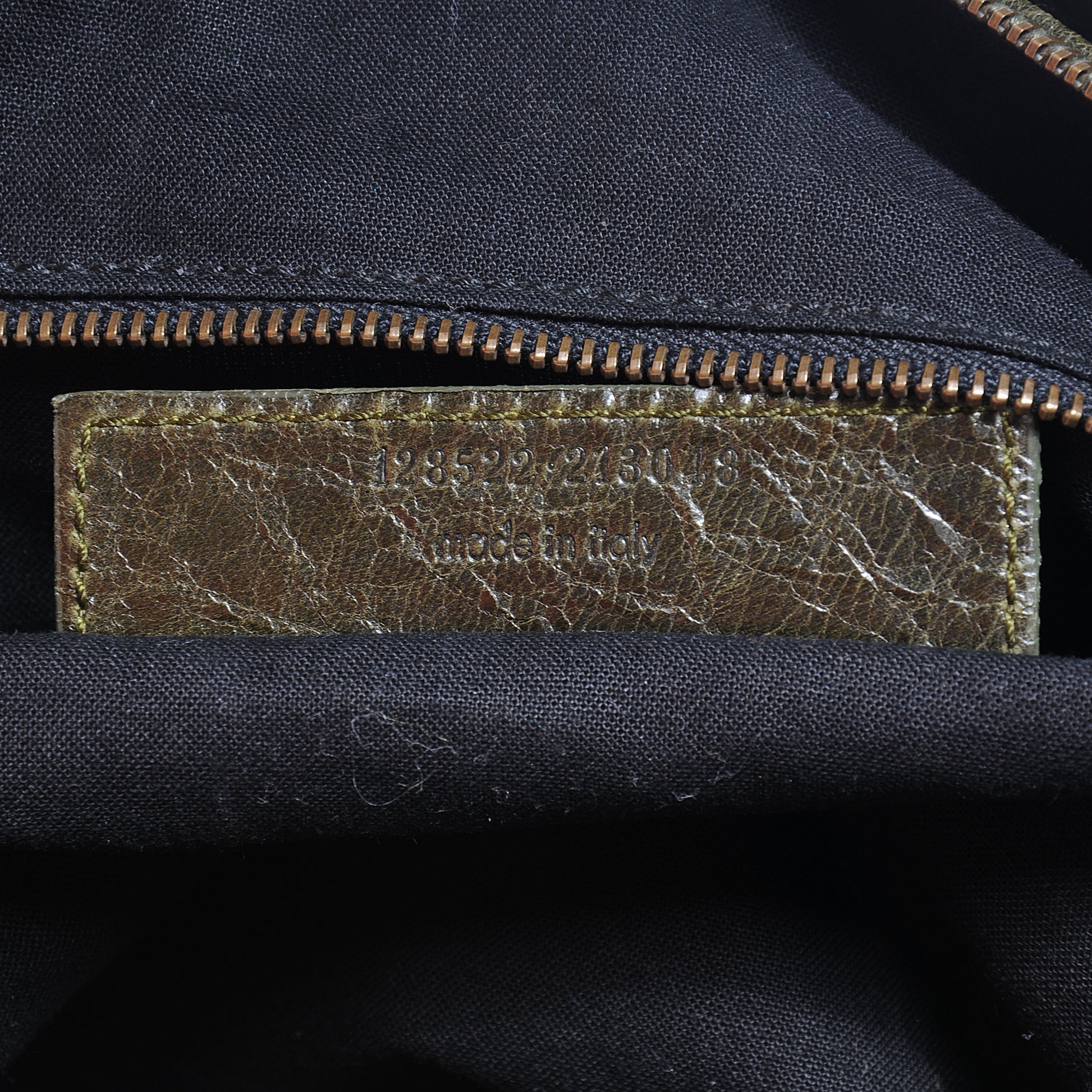 Balenciaga Chevre Classic Hardware Purse Olive Brown 8 of 8