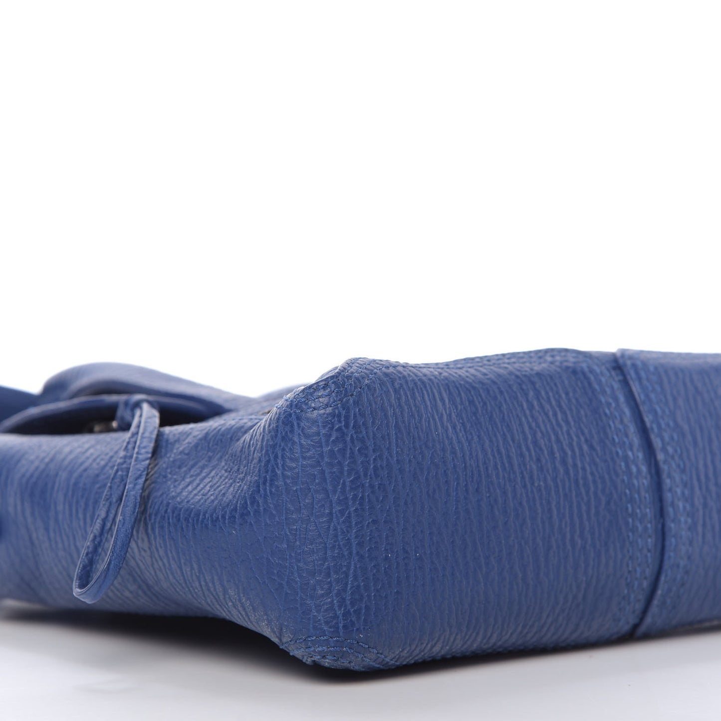 3.1 Textured Calfskin Mini Pashli Satchel Cobalt