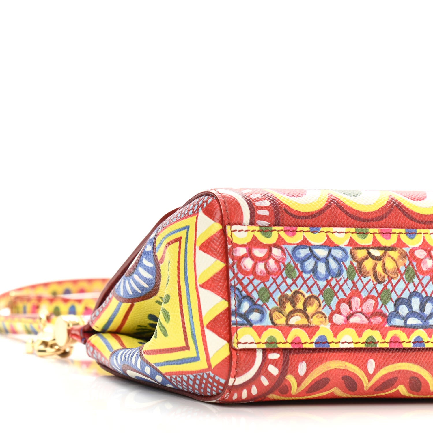 Dolce & Gabbana Dauphine Court Print Medium Miss Sicily Satchel Multicolor 8 of 10