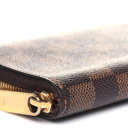 Louis Vuitton Damier Ebene Zippy Compact Wallet 8 of 9