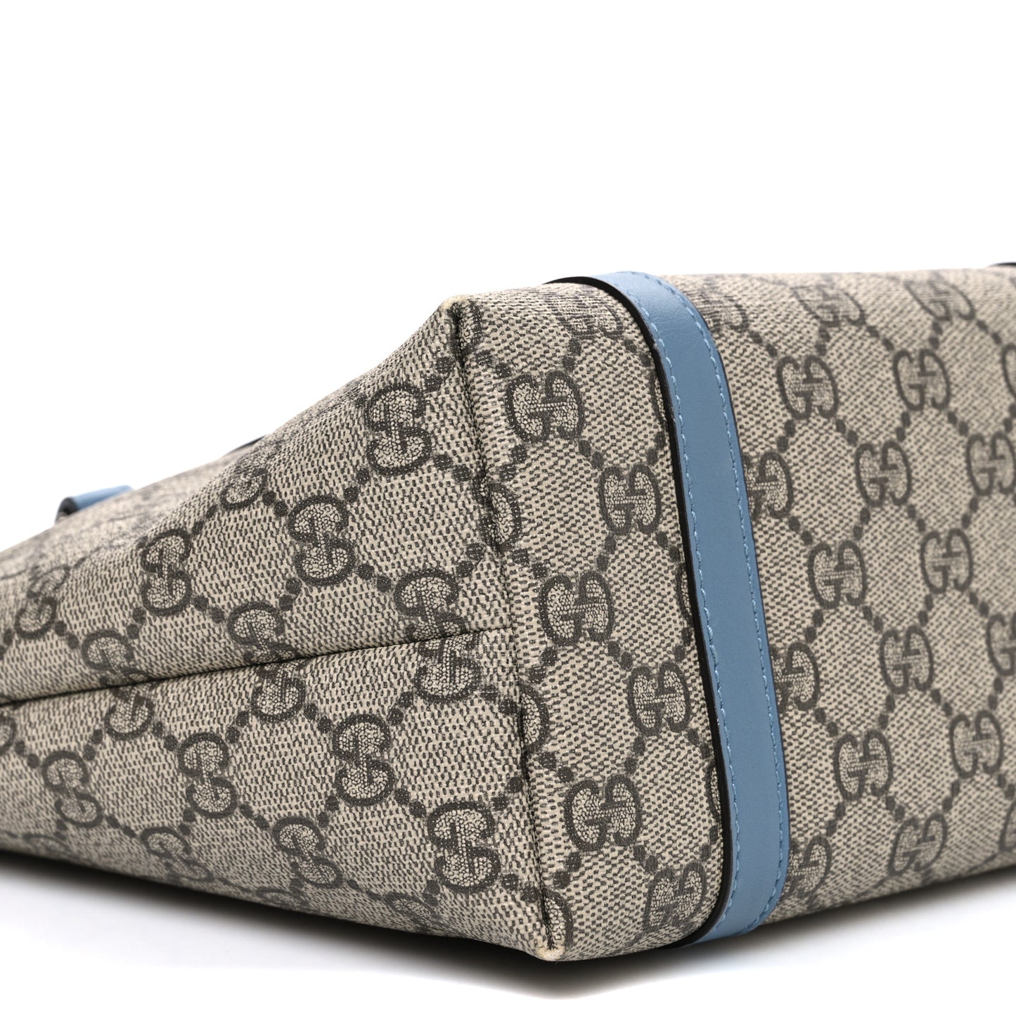 GG Supreme Monogram Childrens Tote Blue