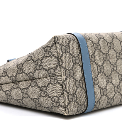 Gucci GG Supreme Monogram Childrens Tote Blue 9 of 11