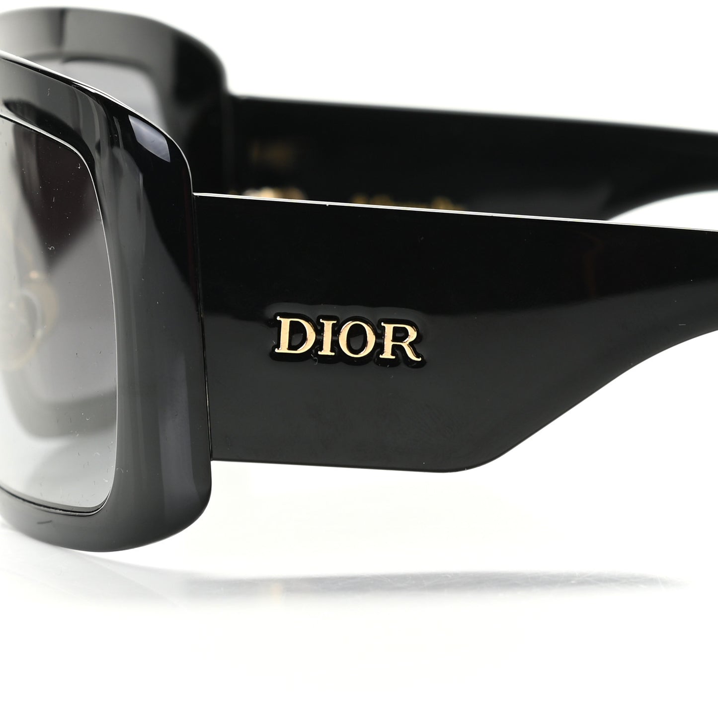 Acetate DiorSo Light 2 Shield Sunglasses Black