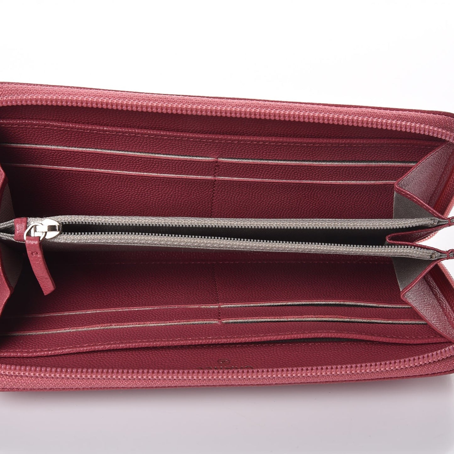 Caviar Sevruga Zip Around Wallet Pink