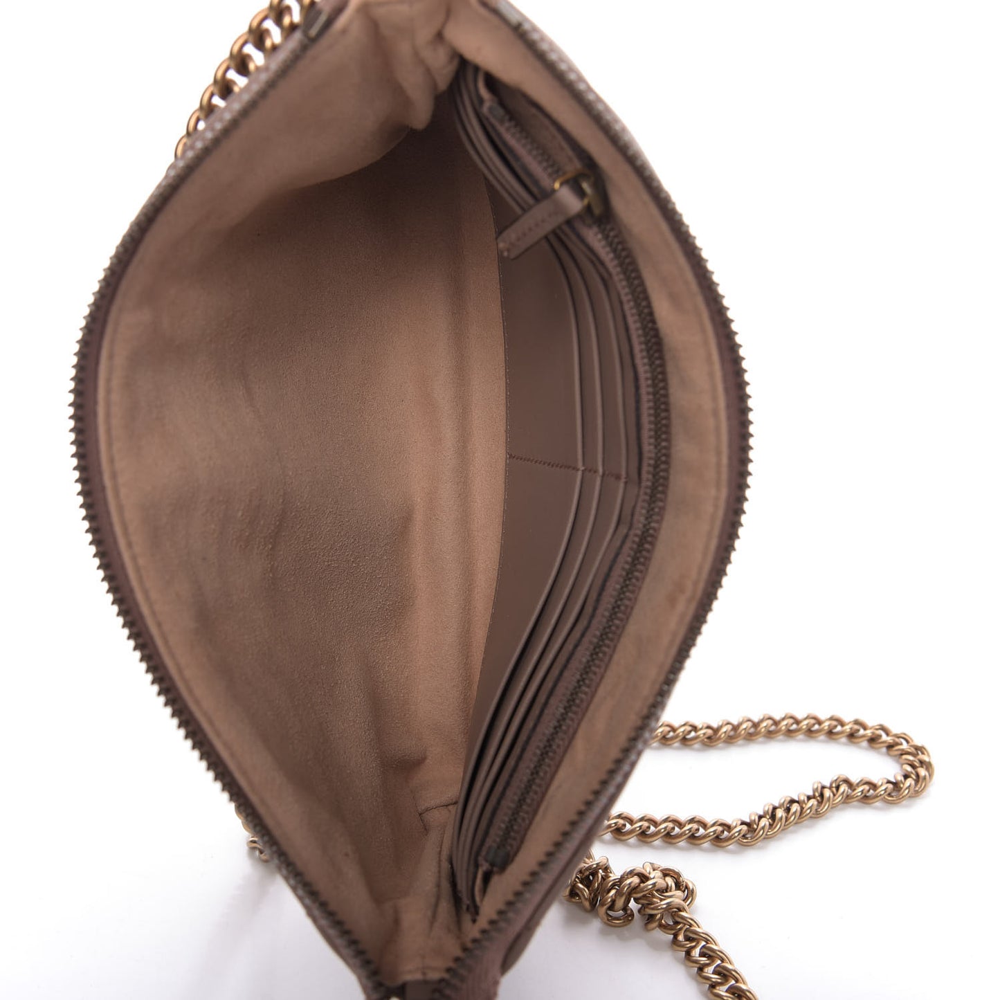 Calfskin Matelasse Mini GG Marmont Chain Bag Porcelain Rose