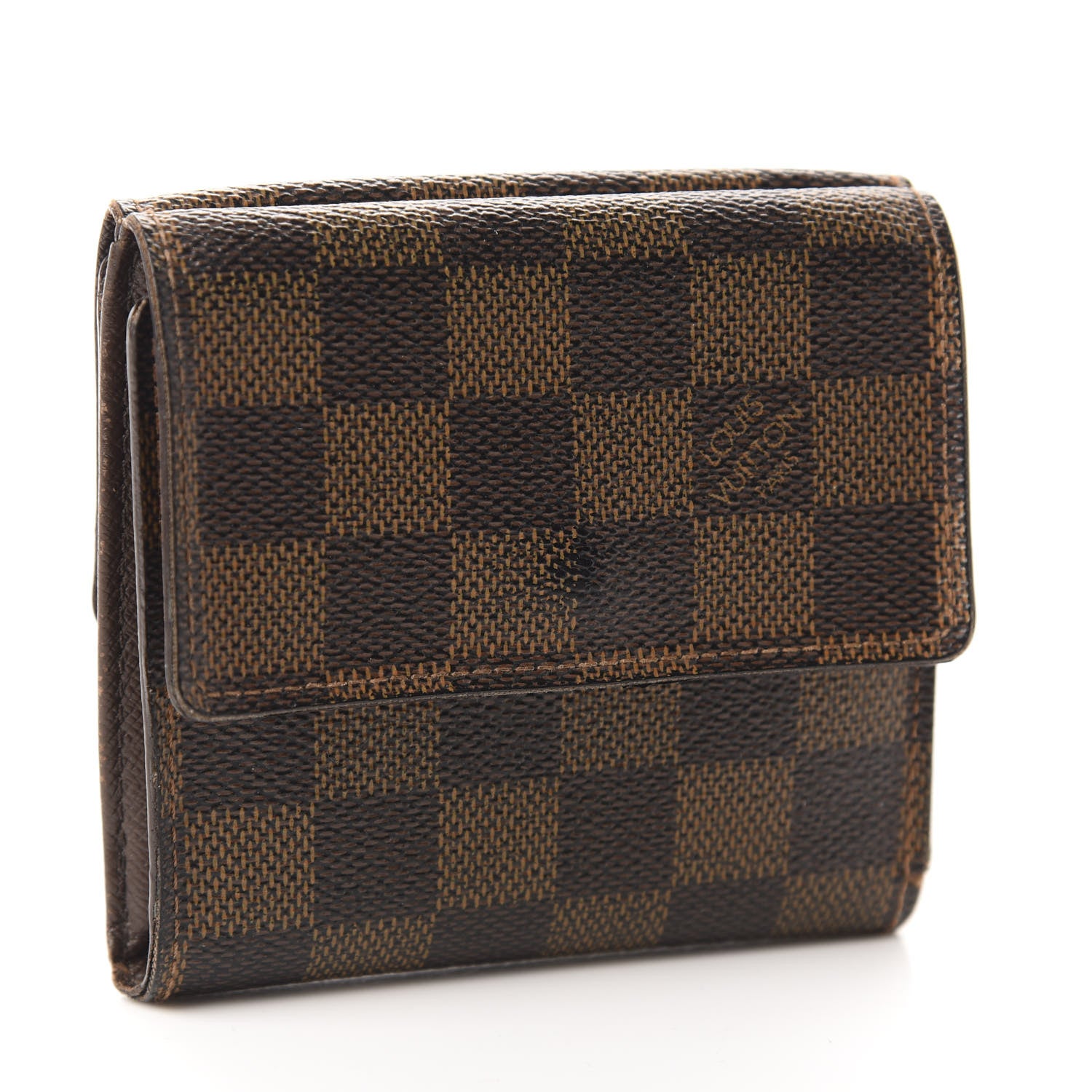 Louis Vuitton Damier Ebene Elise Wallet 3 of 6