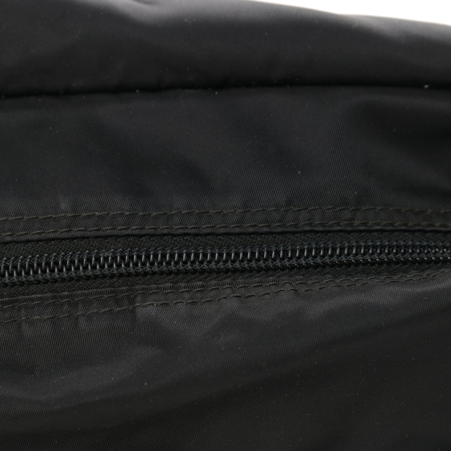 Prada Nylon New Vela Studded Messenger Black Soleil 13 of 13