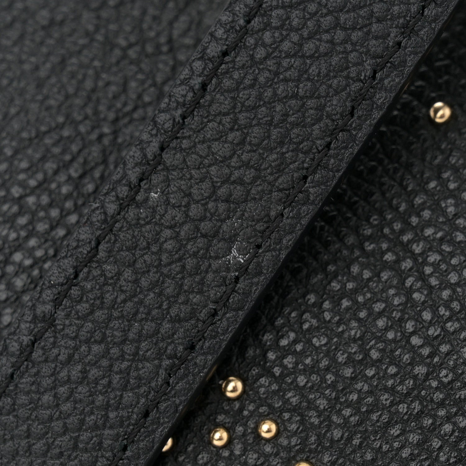 Louis Vuitton Empreinte Monogram Giant Studded Speedy Bandouliere 25 Black 10 of 11