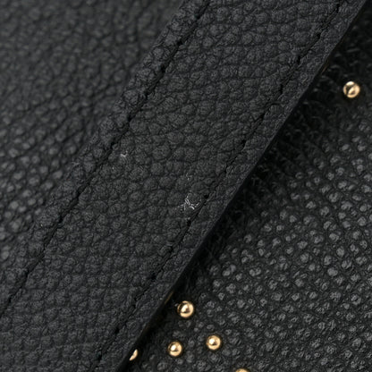 Louis Vuitton Empreinte Monogram Giant Studded Speedy Bandouliere 25 Black 10 of 11