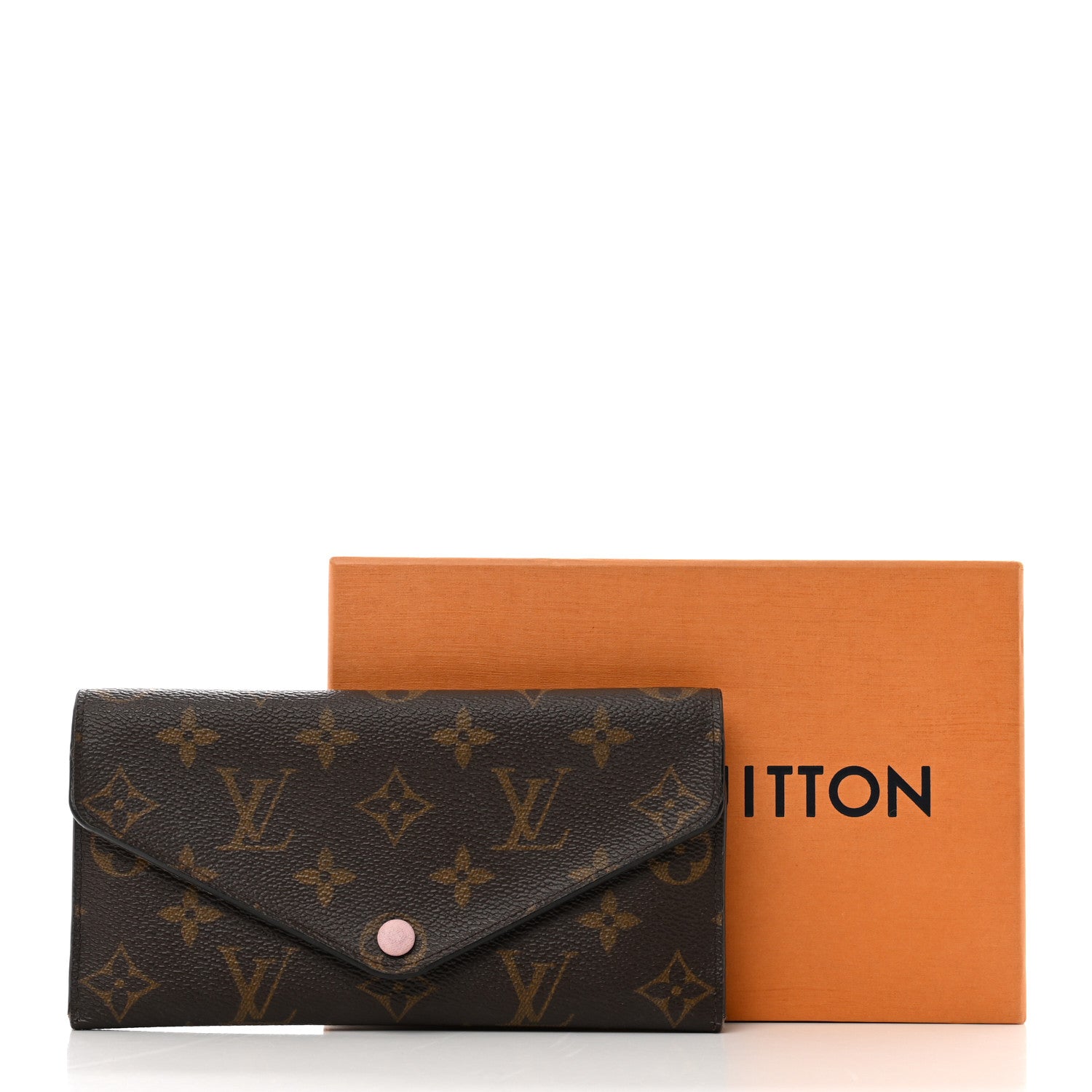 Louis Vuitton Monogram Josephine Wallet Rose Ballerine 13 of 13