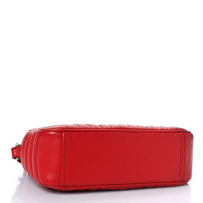 Prada Soft Calfskin Diagramme Camera Bag Rosso 4 of 12