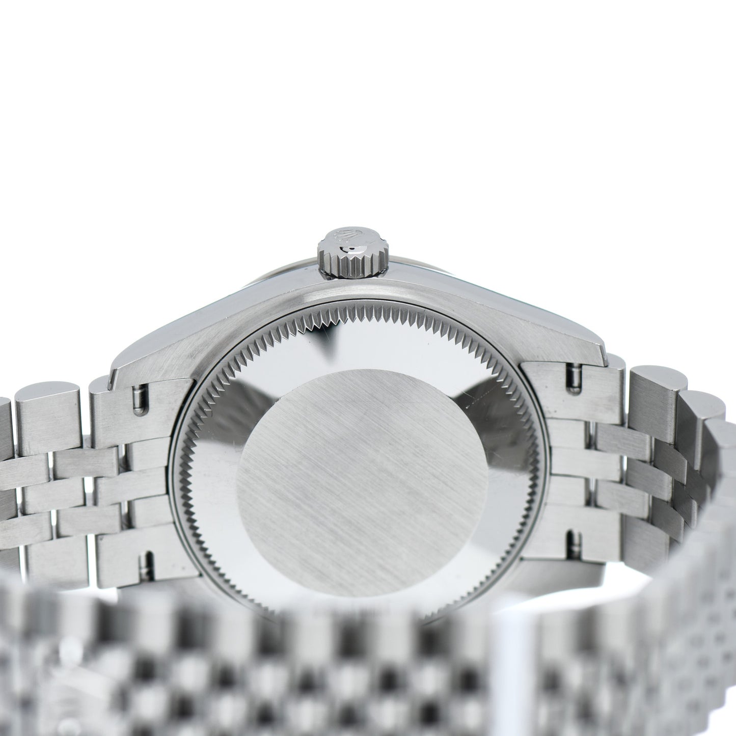 Stainless Steel 18K White Gold Diamond 31mm Oyster Perpetual Datejust Watch Dark Grey Roman 278274