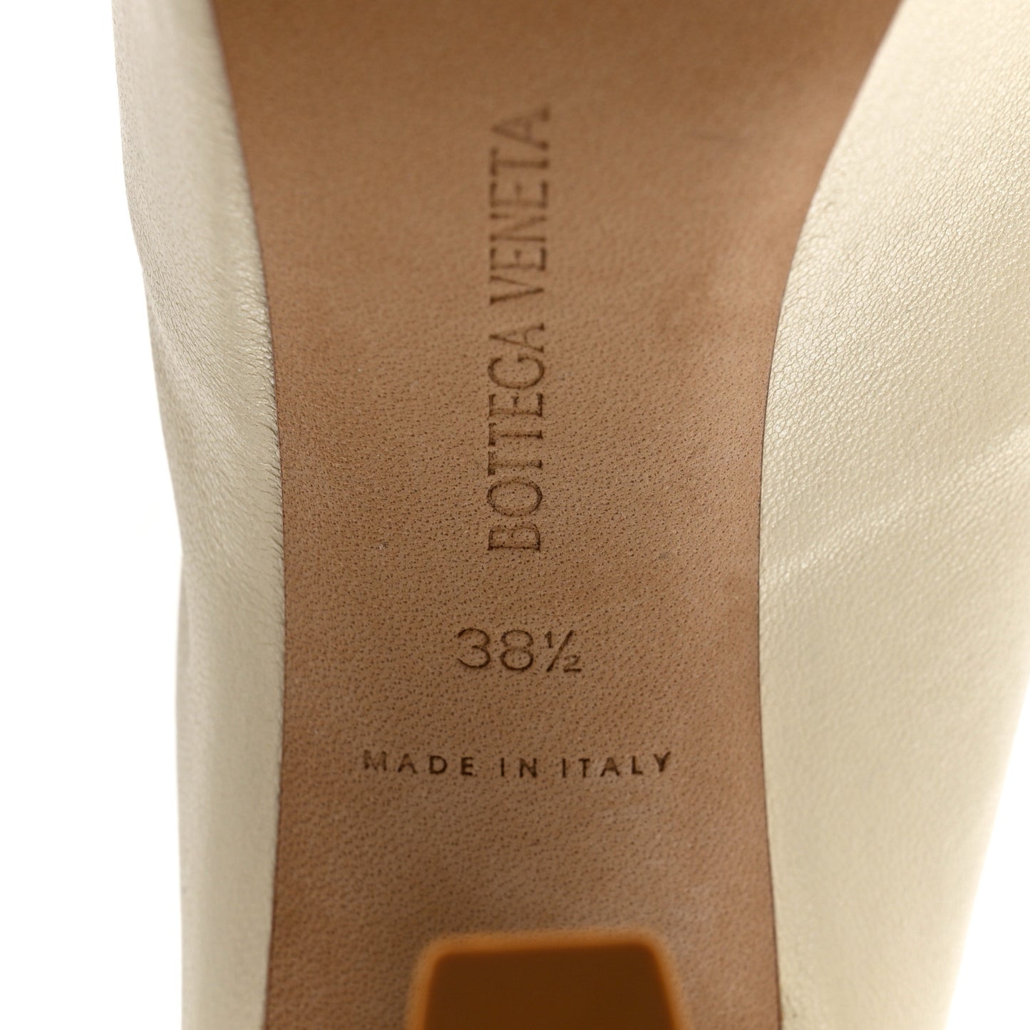 Stretch Nappa The Bold Mules 38.5 Wax
