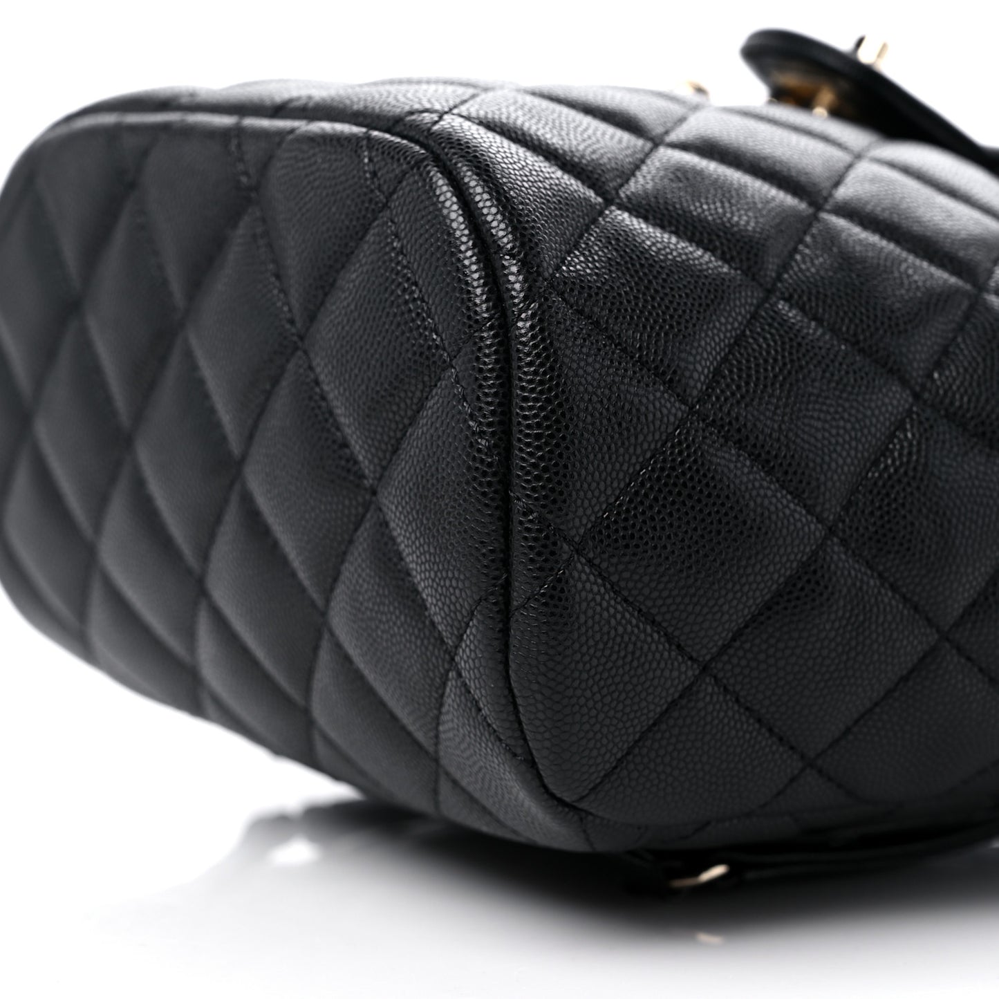 Caviar Quilted Mini Urban Spirit Backpack Black