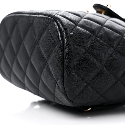 Chanel Caviar Quilted Mini Urban Spirit Backpack Black 9 of 10