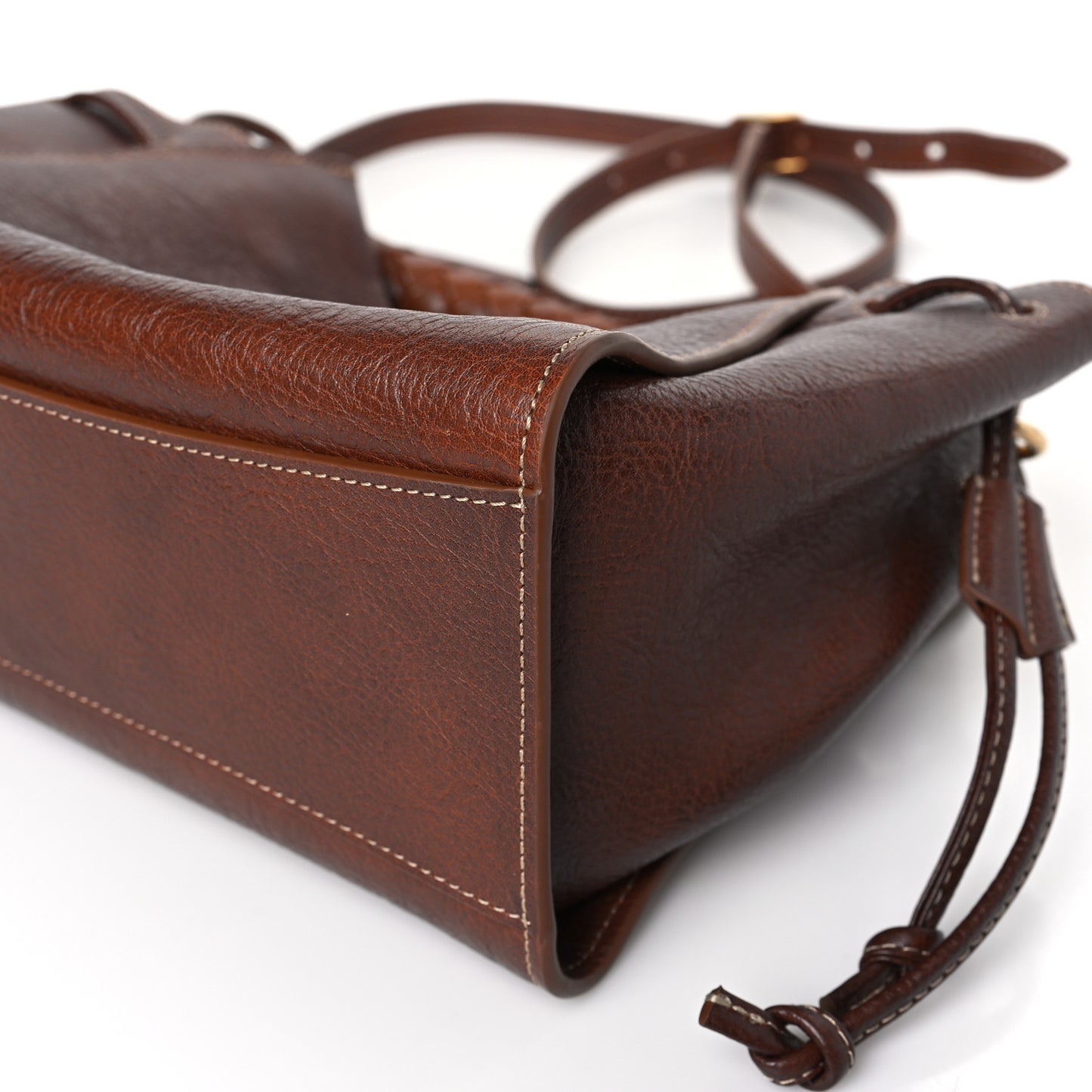 Natural Vegetable Tanned Iris Tote Tan