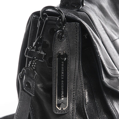 Proenza Schouler Lambskin PS1 Medium Satchel Black 6 of 12