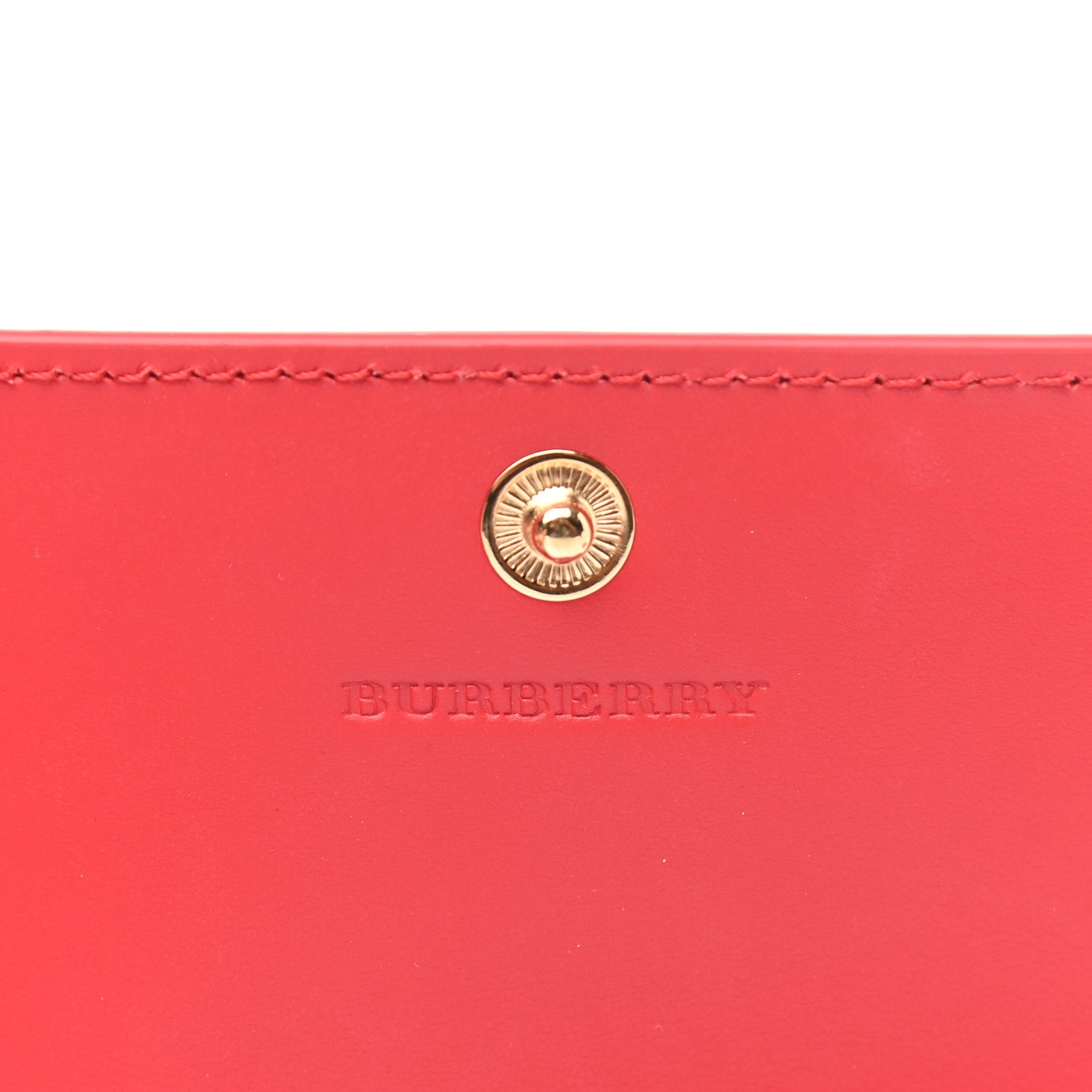 Burberry Haymarket Check Halton Wallet Red 6 of 8