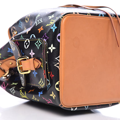 Louis Vuitton Monogram Multicolor Petit Noe Black 7 of 11
