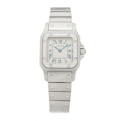 Cartier Stainless Steel 24mm Santos de Cartier Galbee Quartz Watch 1 of 4